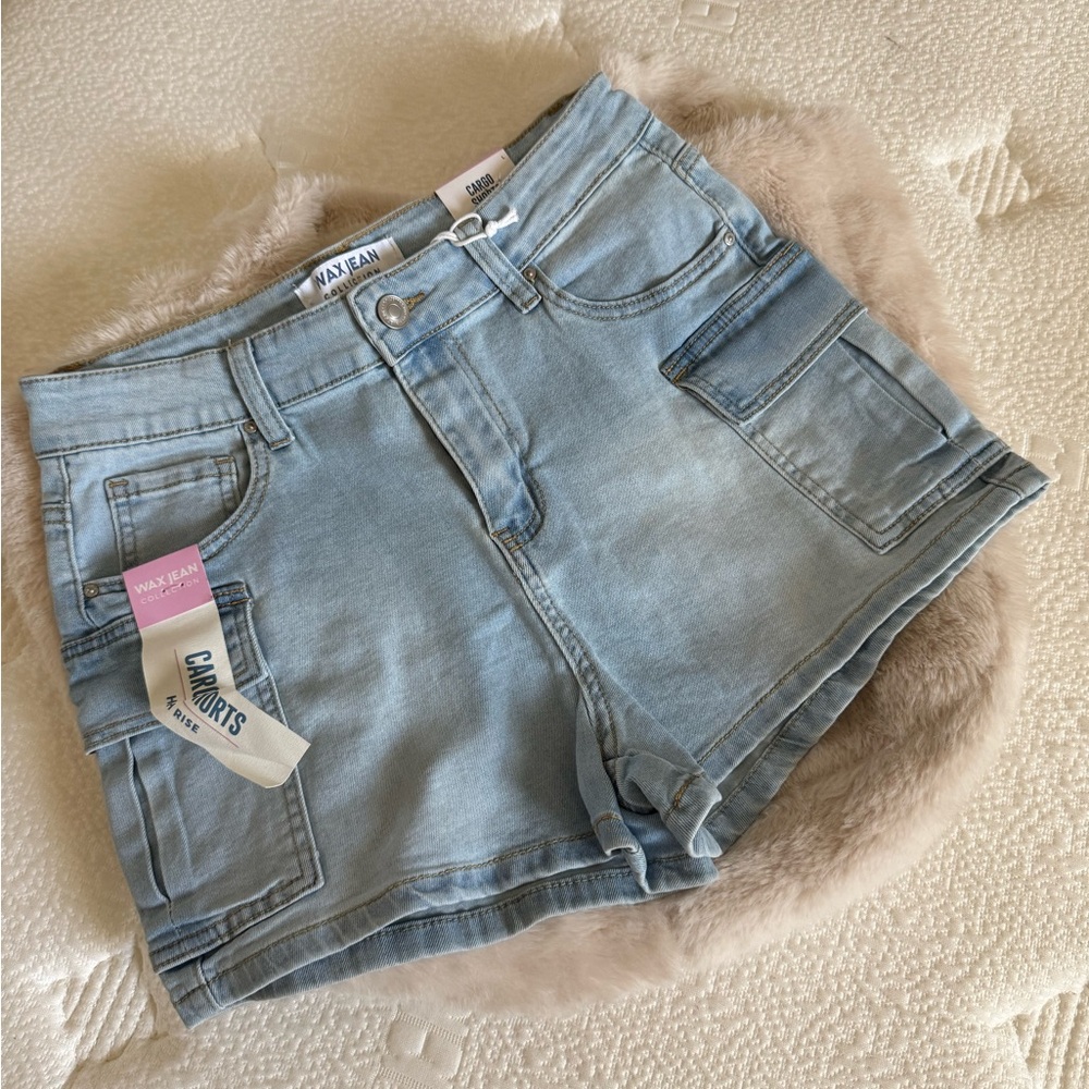 Max Jeans Women's Denim Cargo Shorts